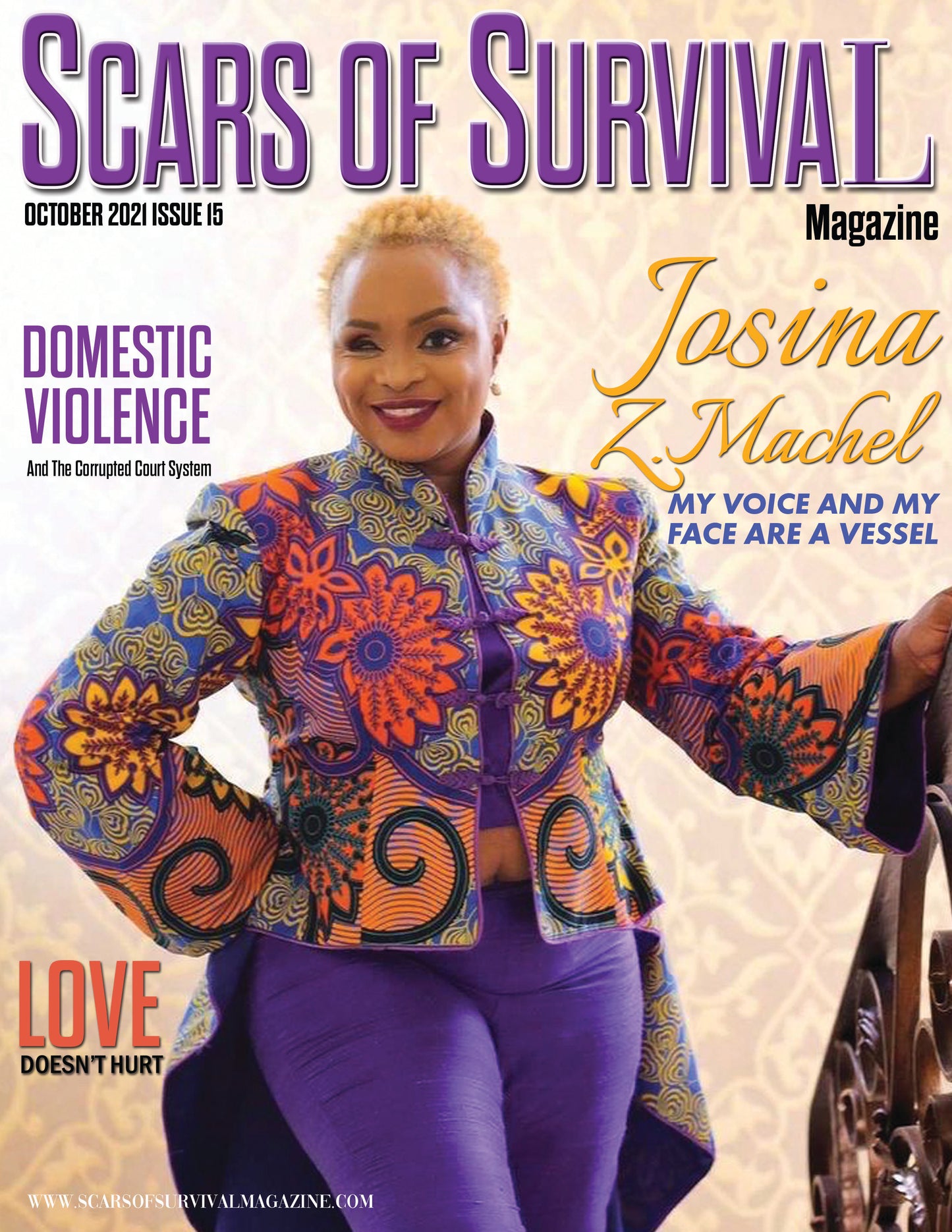 October 2021 My Voice & My Face Are A Vessel Ms. Josina Z. Machel